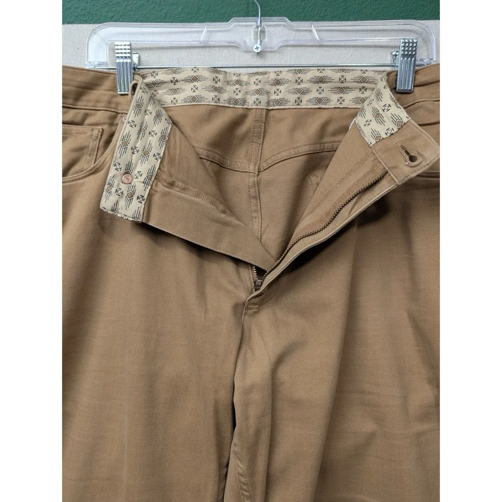 Pendleton Tan Workwear Pants Mens 40x32 Western Chino Canvas Cotton‎